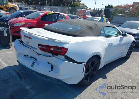 2020 Chevrolet Camaro Rwd 1Lt from USA, damaged, VIN 1G1FB3DX6L0111596